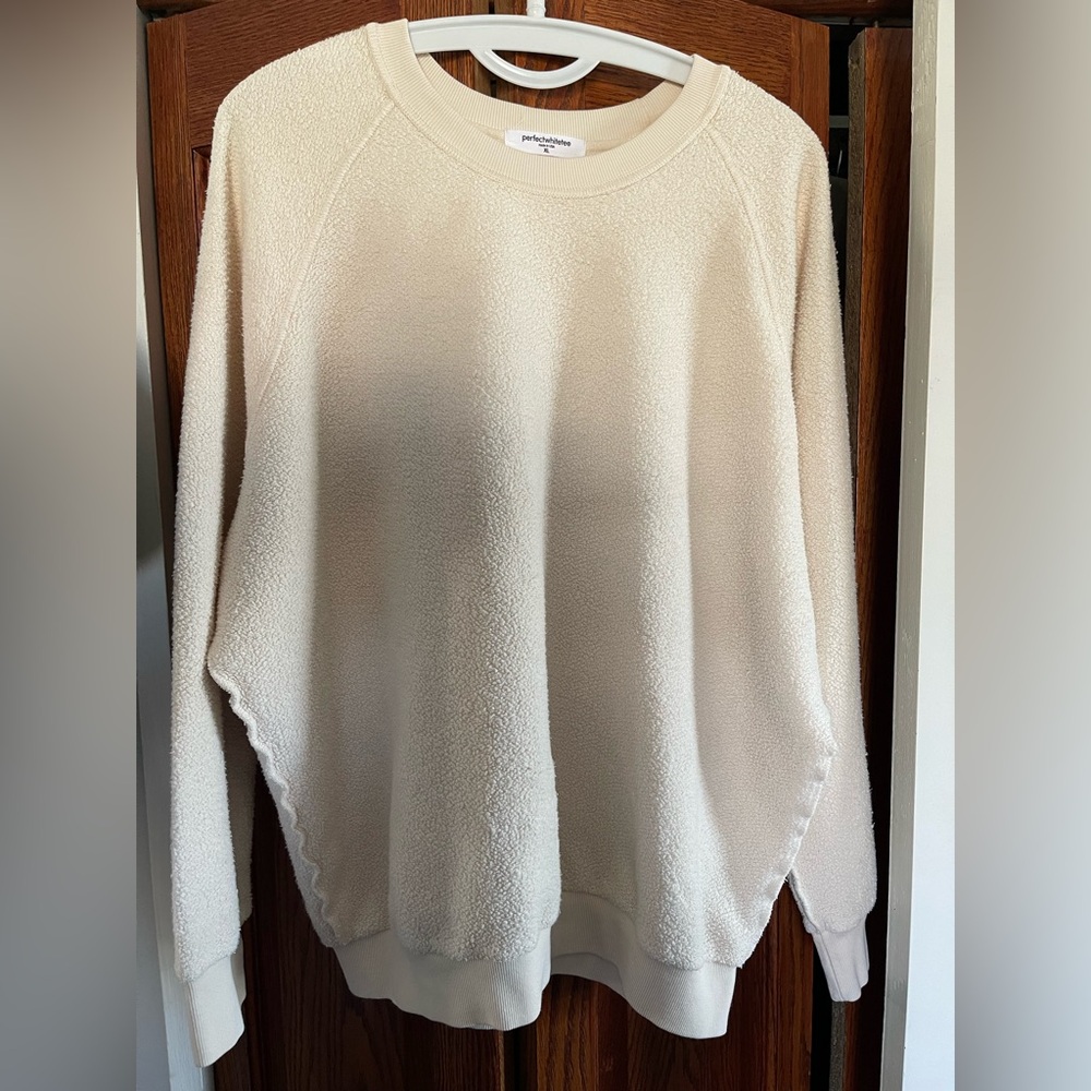 perfectwhitetee Ziggy Reverse Fleece Sweatshirt - Picture 5 of 5